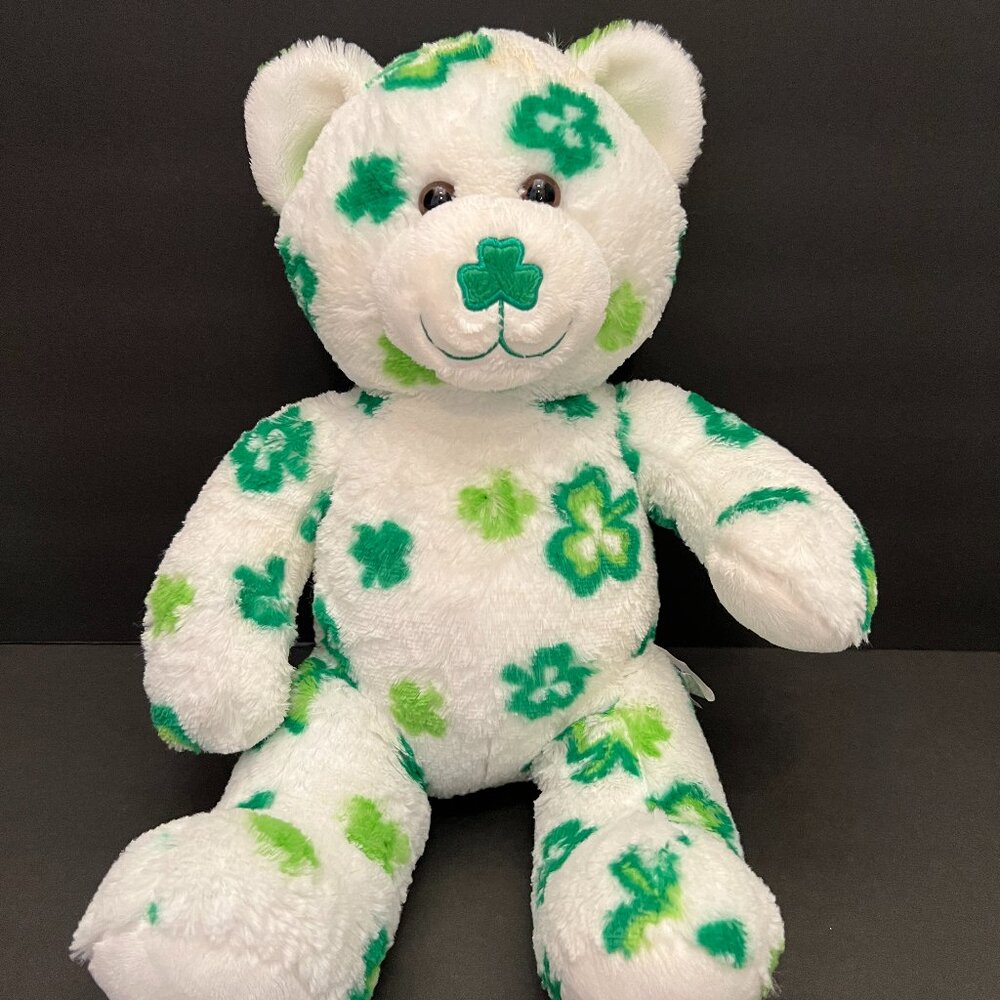 Build-A-Bear St. Patrick's Clover Shamrocks Teddy Bear